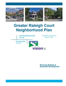 Greater Raleigh Court Neighborhood Plan