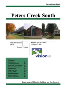 Peters Creek South Neighborhood Plan
