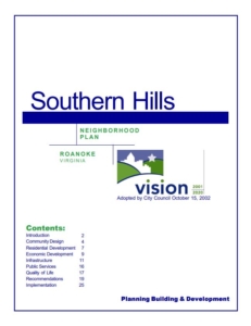 Southern Hills Neighborhood Plan
